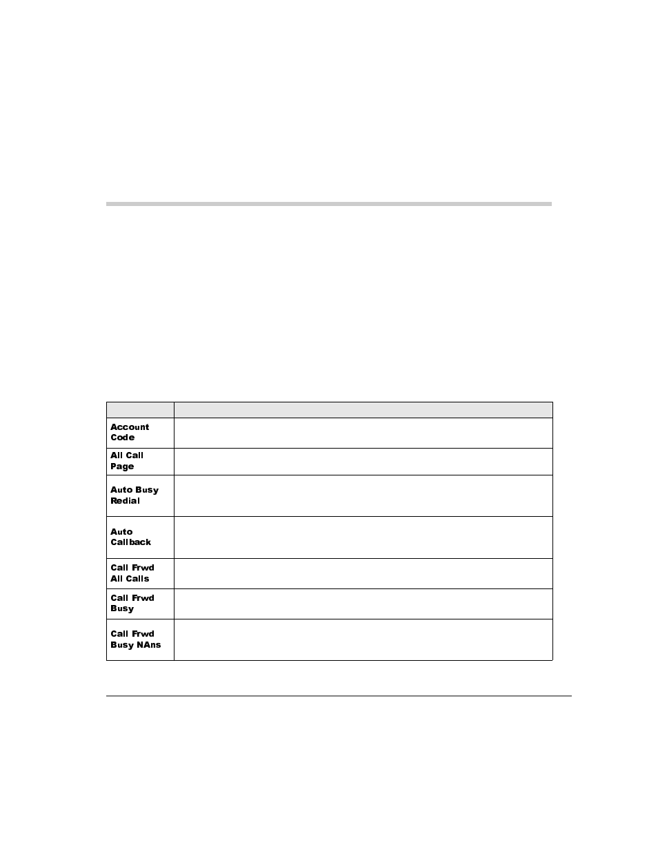 Appendix b - button labels, Button labels | Toshiba Strata CTX User Manual | Page 103 / 118