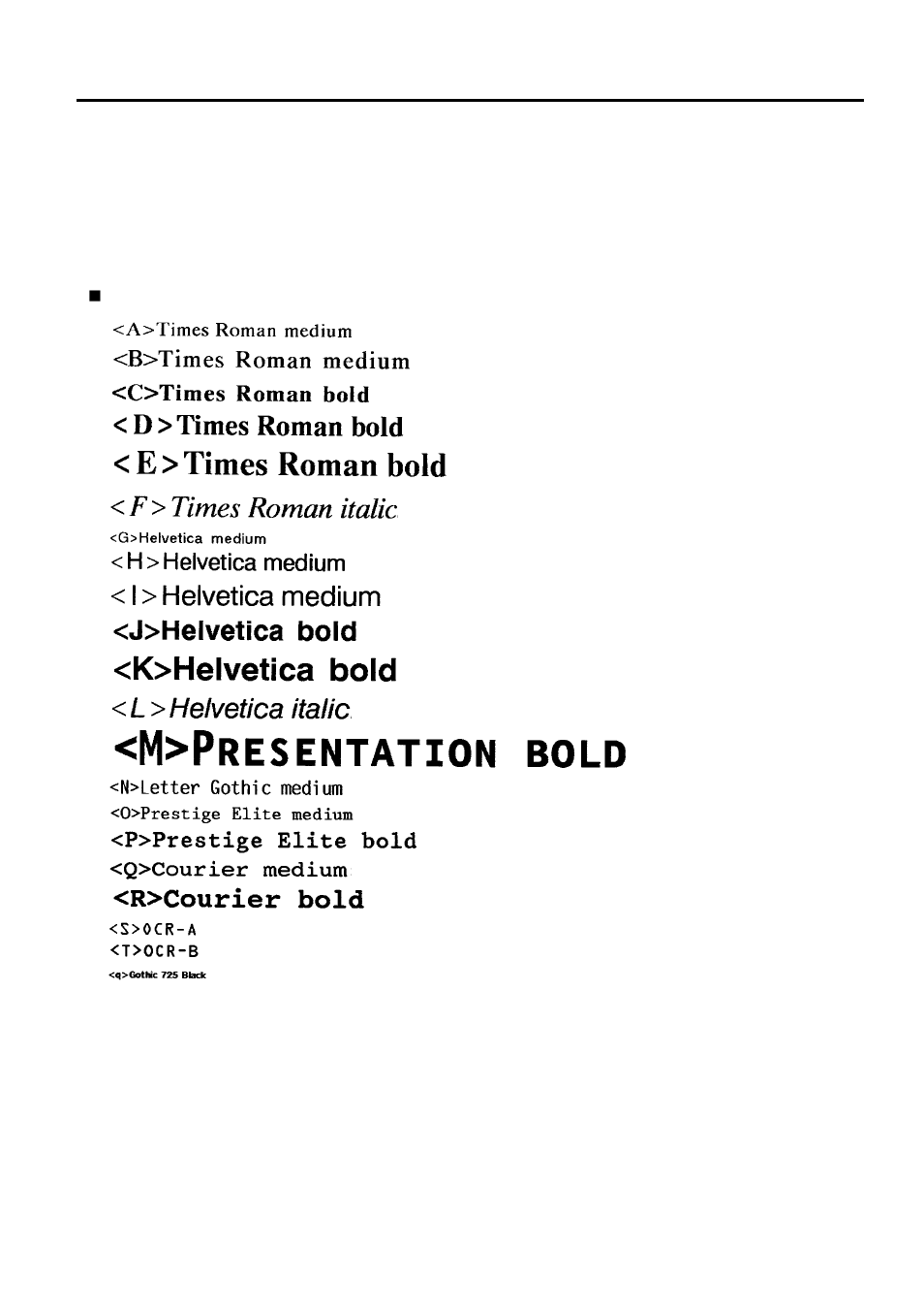 Appendix 4 print samples | Toshiba B-SA4TP SERIES User Manual | Page 105 / 114