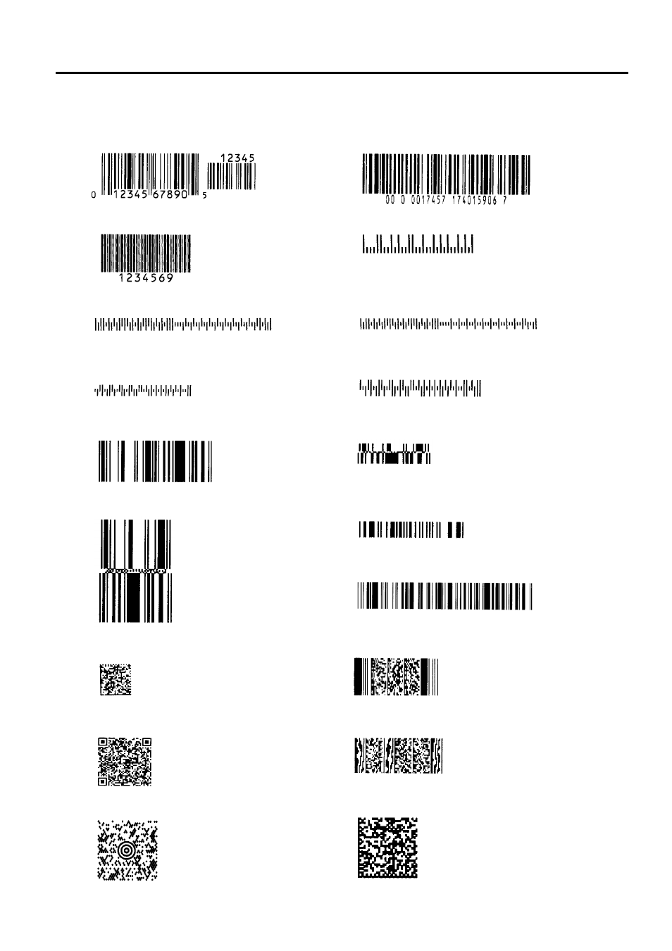 Appendix 4 print samples (cont.) | Toshiba B-SA4TP SERIES User Manual | Page 108 / 114