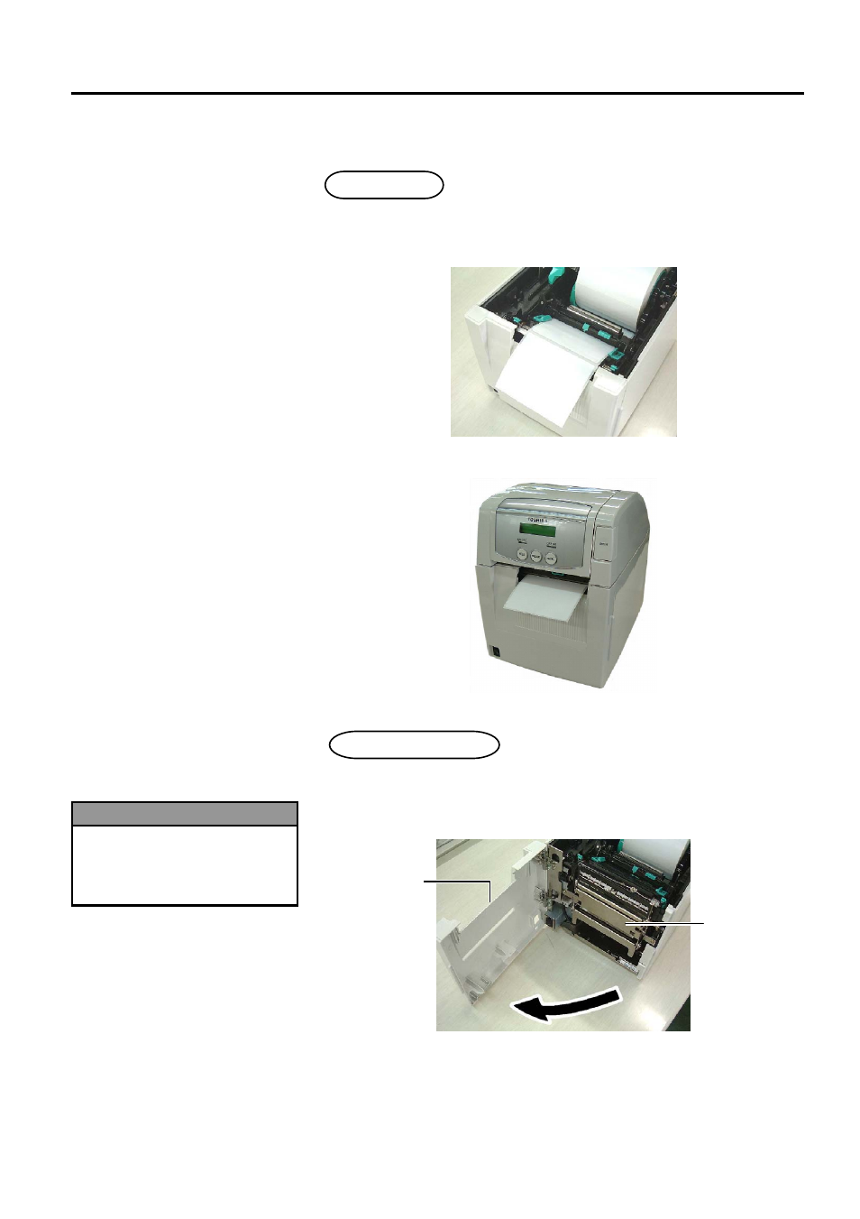 3 loading the media (cont.) | Toshiba B-SA4TP SERIES User Manual | Page 21 / 114