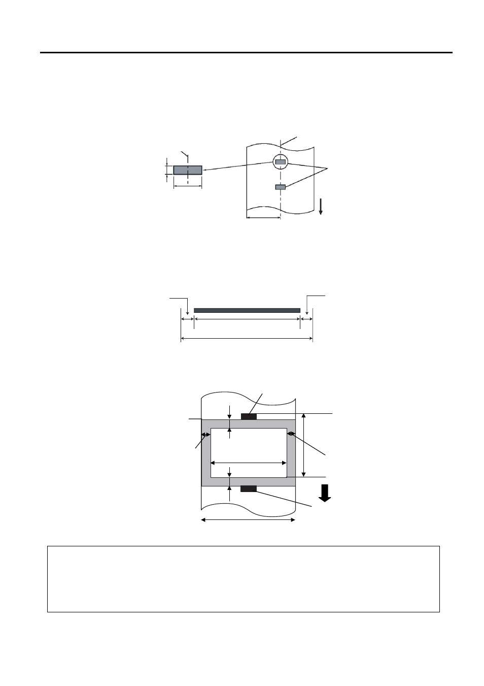 3 detection area of the reflective sensor, 4 effective print area | Toshiba B-SA4TP SERIES User Manual | Page 93 / 114