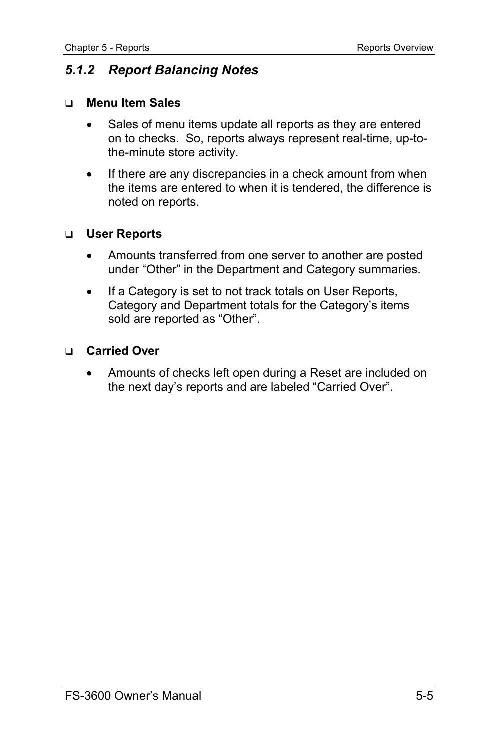 2 report balancing notes | Toshiba TEC FS-3600 User Manual | Page 115 / 146