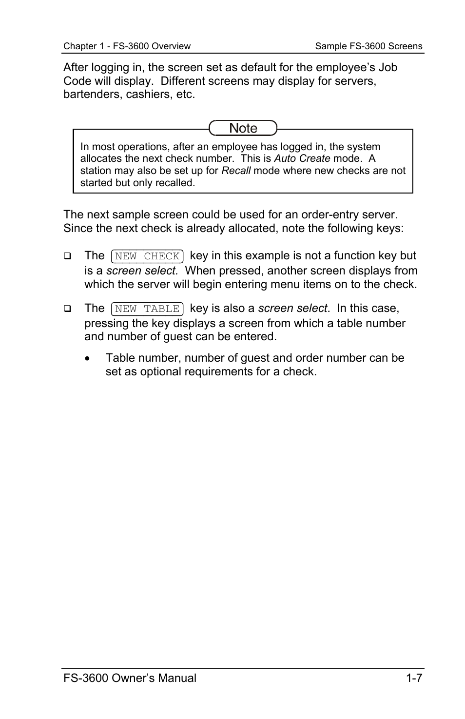 Toshiba TEC FS-3600 User Manual | Page 15 / 146