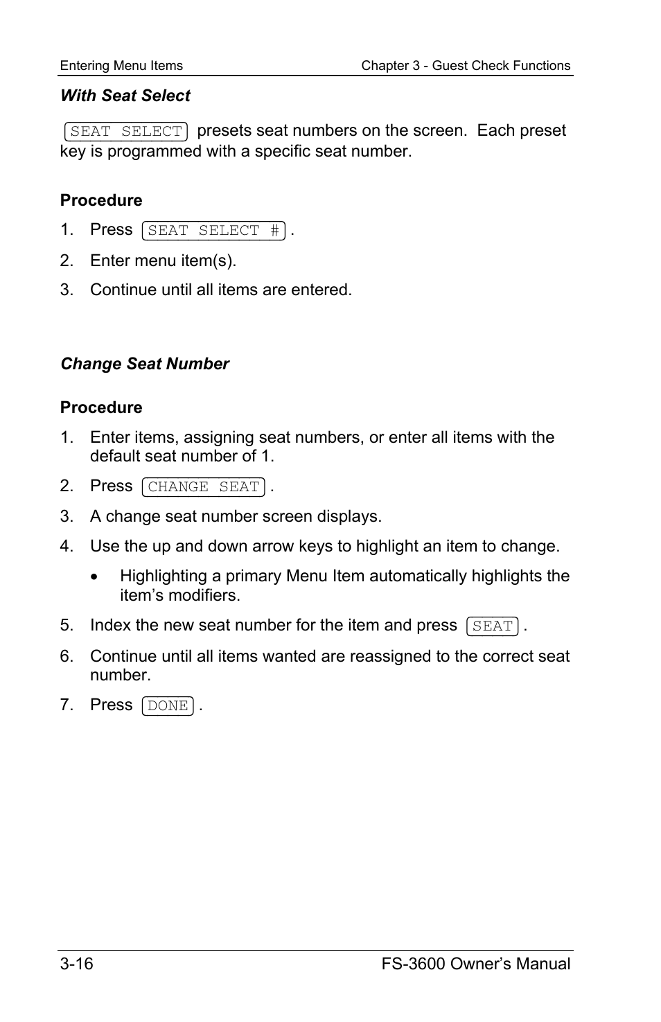 Toshiba TEC FS-3600 User Manual | Page 56 / 146