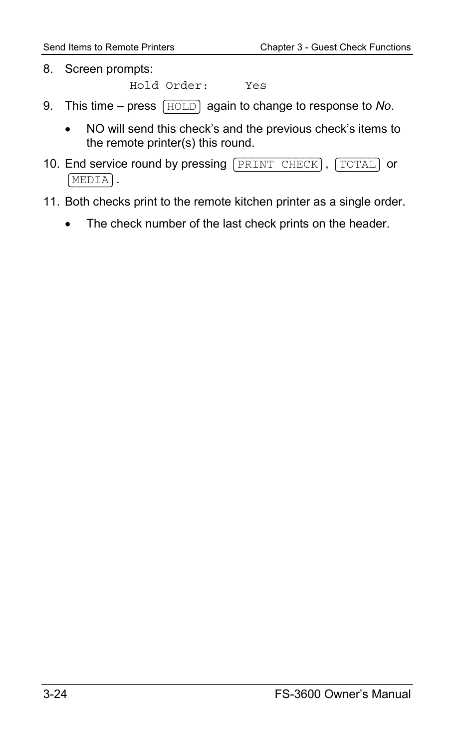 Toshiba TEC FS-3600 User Manual | Page 64 / 146