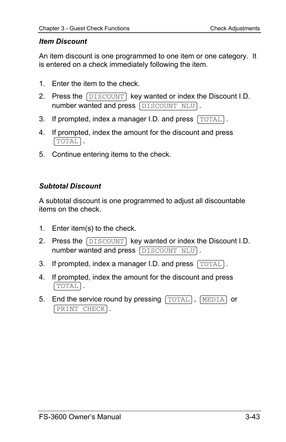 Toshiba TEC FS-3600 User Manual | Page 83 / 146