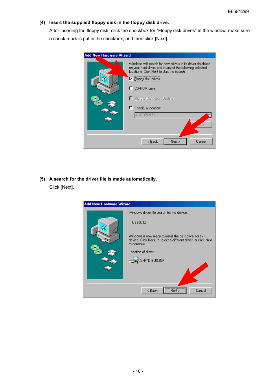 Toshiba USB001Z User Manual | Page 11 / 18