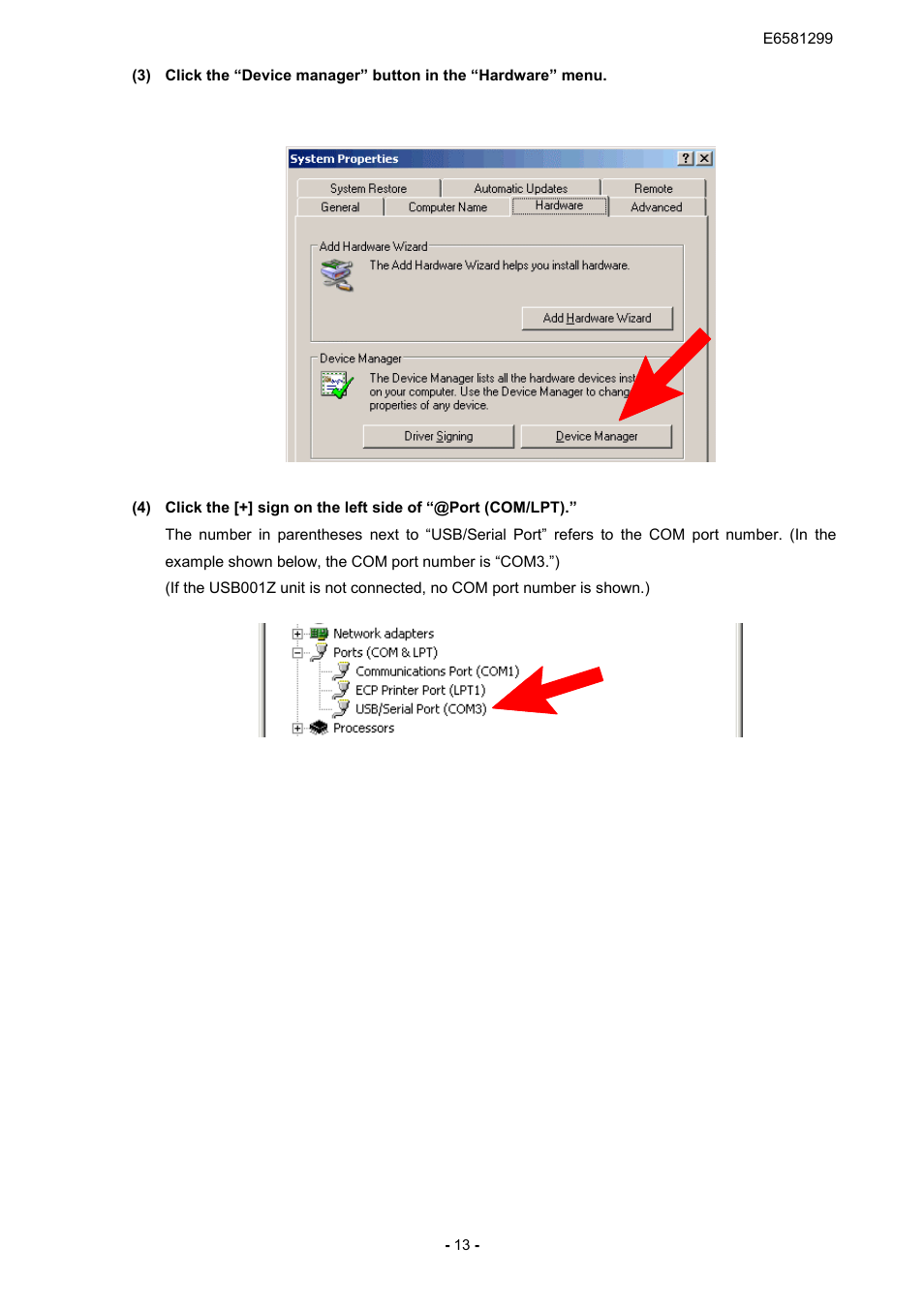 Toshiba USB001Z User Manual | Page 14 / 18