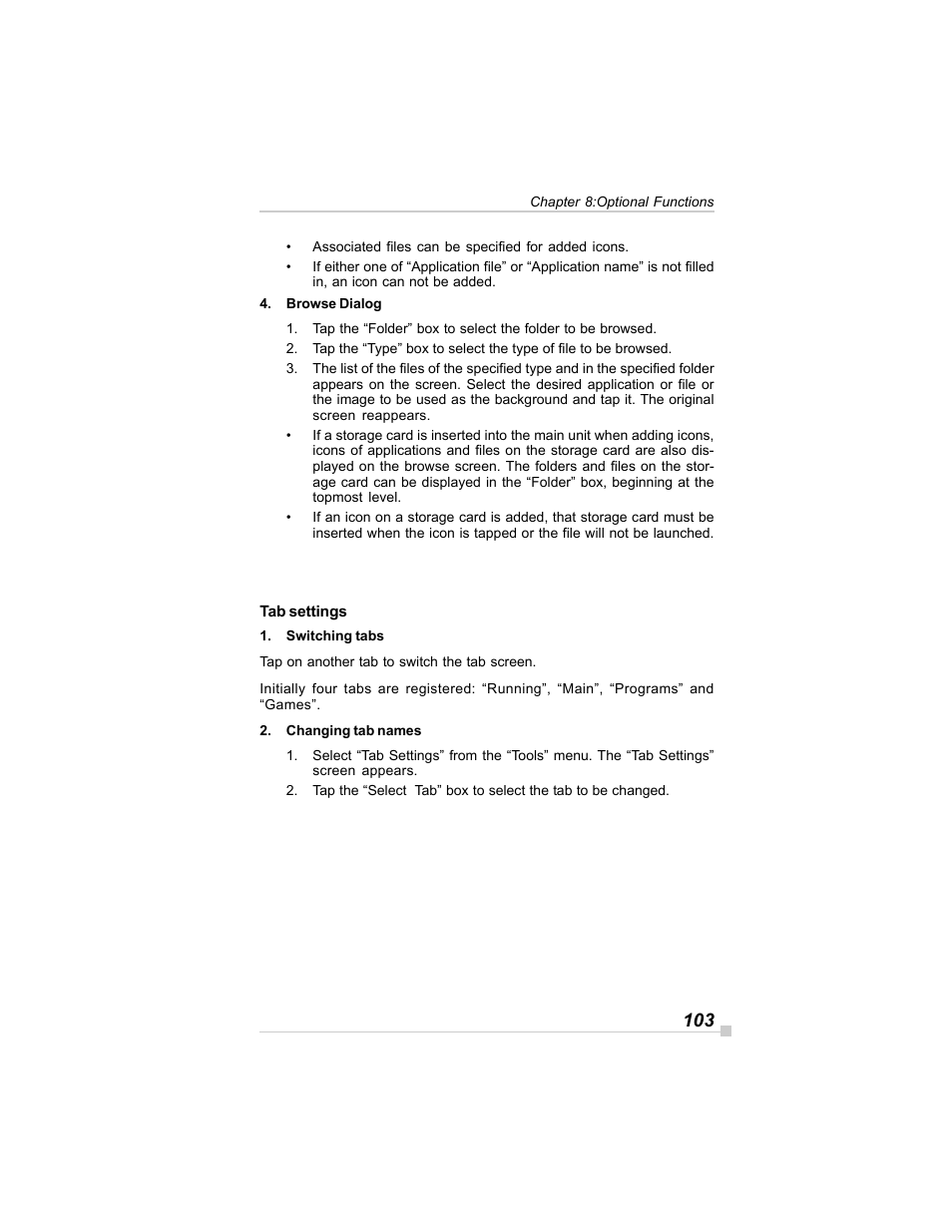 Toshiba E350/E355 User Manual | Page 103 / 116