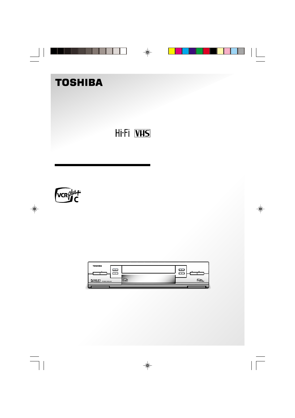 Toshiba W-608 User Manual | 47 pages