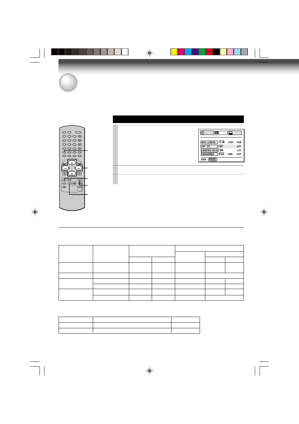 Mts broadcast compatibility, Recording the sap/stereo broadcast, Press prog . twice to exit | Perform a recording, Selecting a sound | Toshiba W-608 User Manual | Page 40 / 47