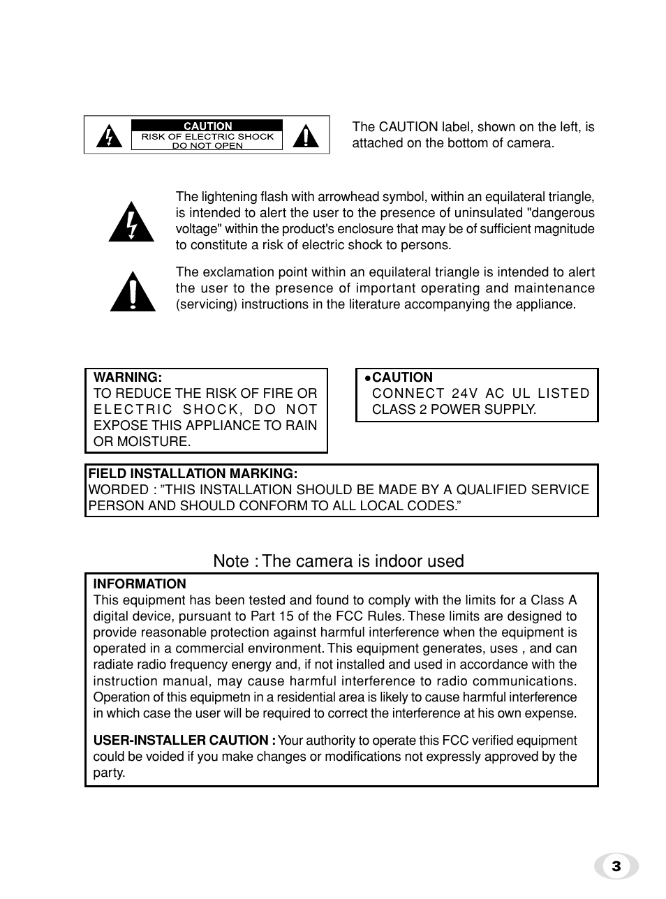 Toshiba IK-65WDA User Manual | Page 3 / 32