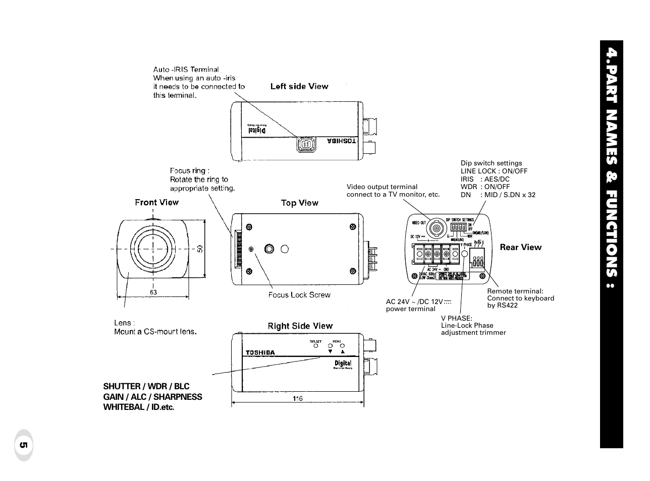 Toshiba IK-65WDA User Manual | Page 5 / 32