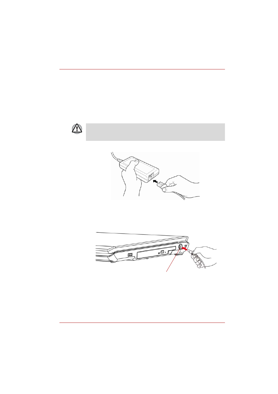 Connecting the ac adaptor, Connecting the ac adaptor -2 | Toshiba SATELLITE PRO L300D User Manual | Page 61 / 187