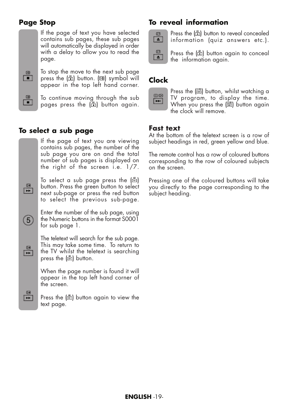 Toshiba 15VL63c User Manual | Page 18 / 27