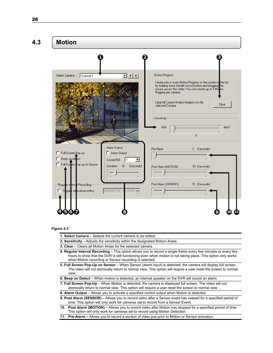 3 motion | Toshiba SURVEILLIX KV-KLR User Manual | Page 38 / 124