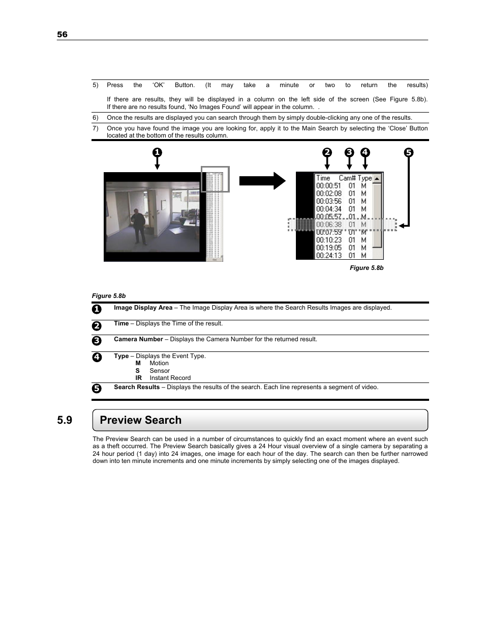 9 preview search | Toshiba SURVEILLIX KV-KLR User Manual | Page 68 / 124