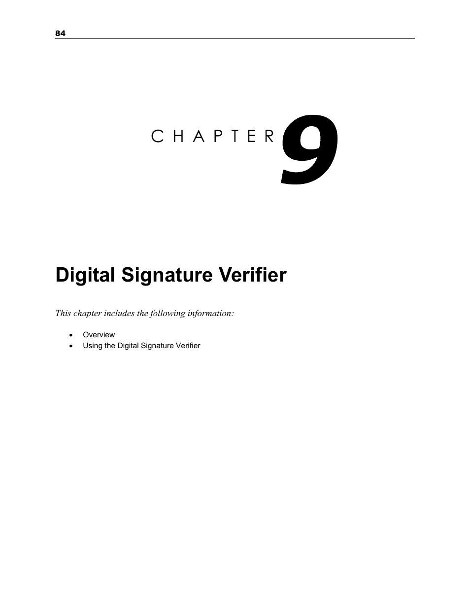 Digital signature verifier | Toshiba SURVEILLIX KV-KLR User Manual | Page 96 / 124