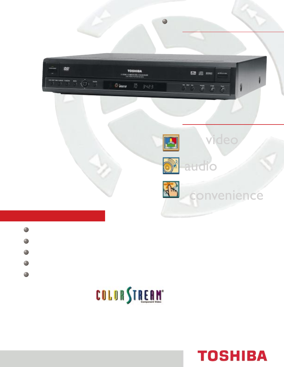 Toshiba SD-2815 User Manual | 2 pages