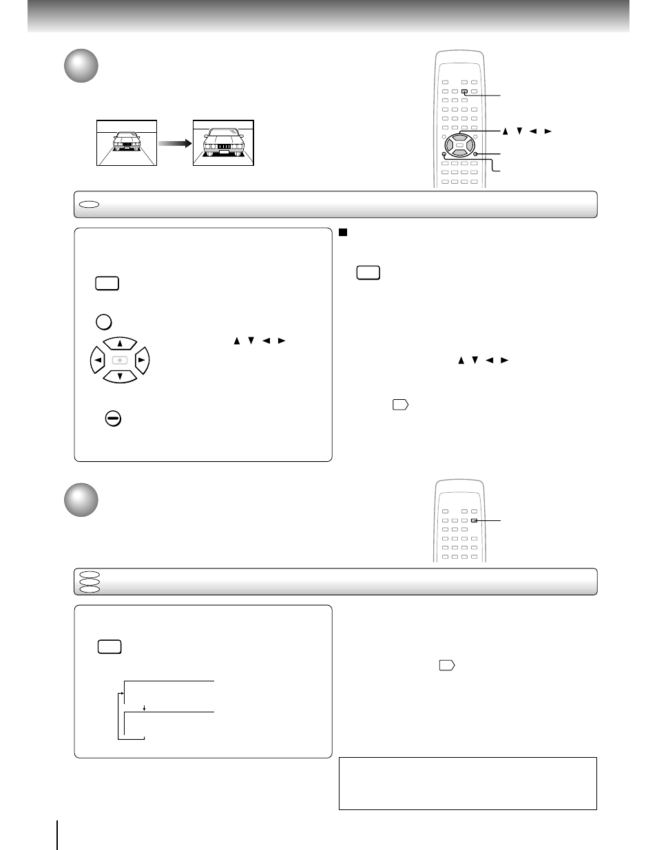 Zooming a picture, Selecting 3-d (n-2-2) sound enhancement | Toshiba SD-100X User Manual | Page 30 / 47