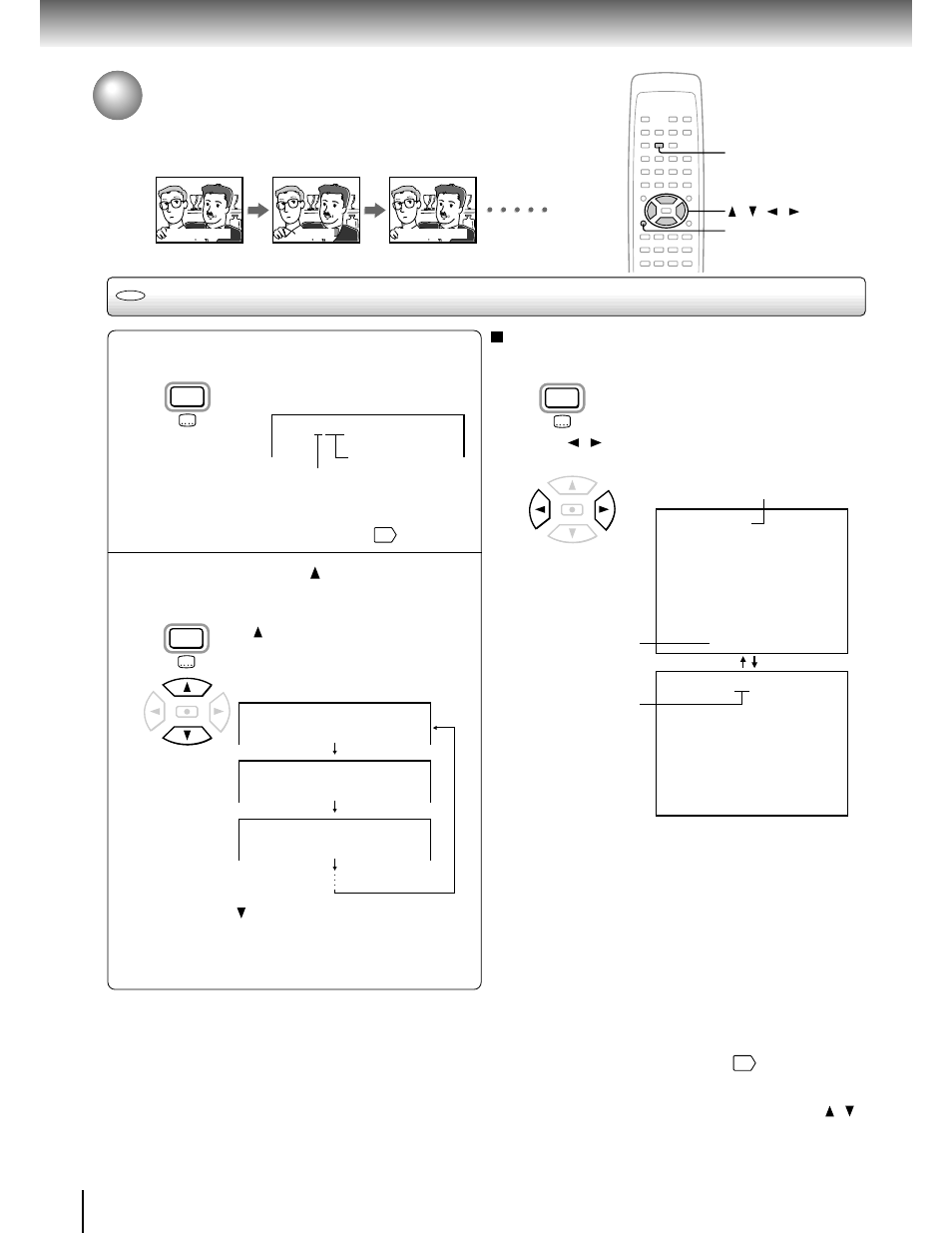 Selecting subtitles, Selecting a subtitle language | Toshiba SD-100X User Manual | Page 32 / 47