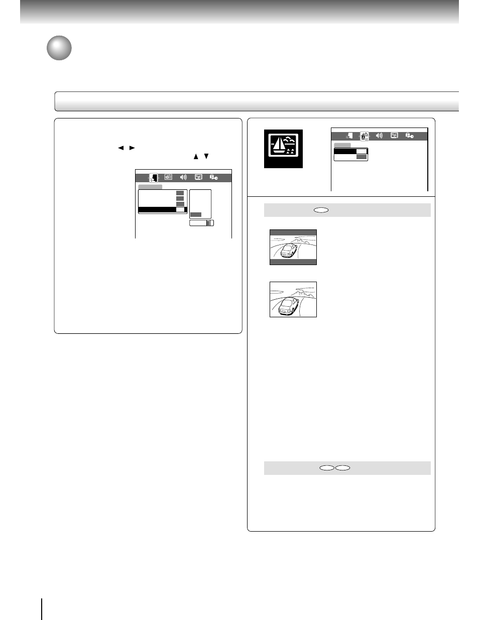 Customizing the function settings (continued), Setting details, Tv shape | Black level, Picture, Function setup | Toshiba SD-100X User Manual | Page 38 / 47