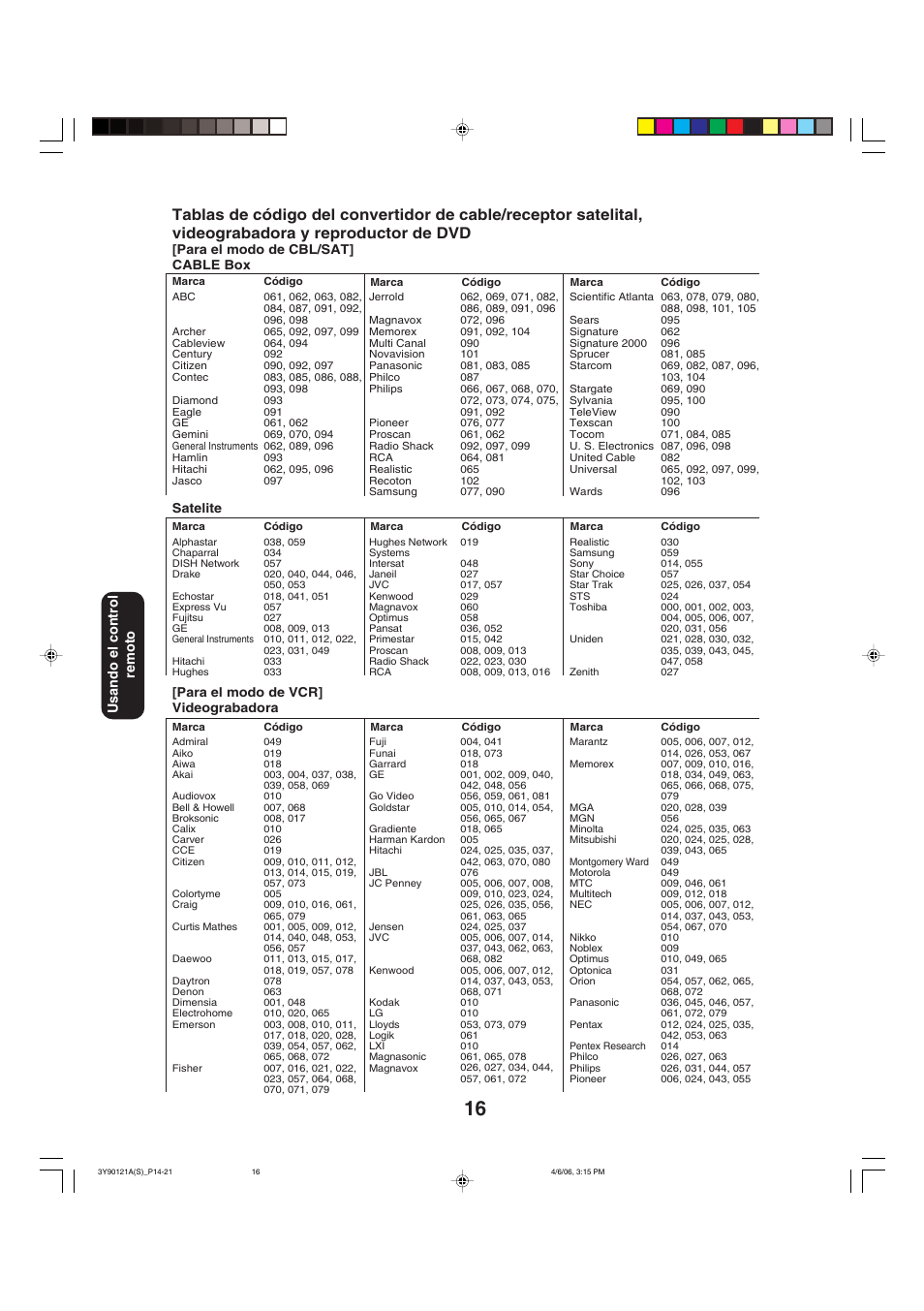 Toshiba 26DF56 User Manual | Page 56 / 80