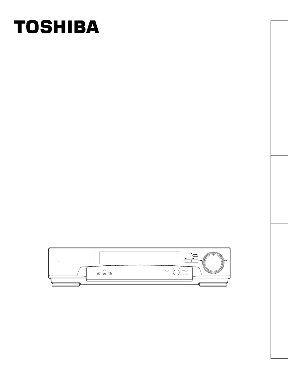 Toshiba KV-7960A User Manual | 52 pages