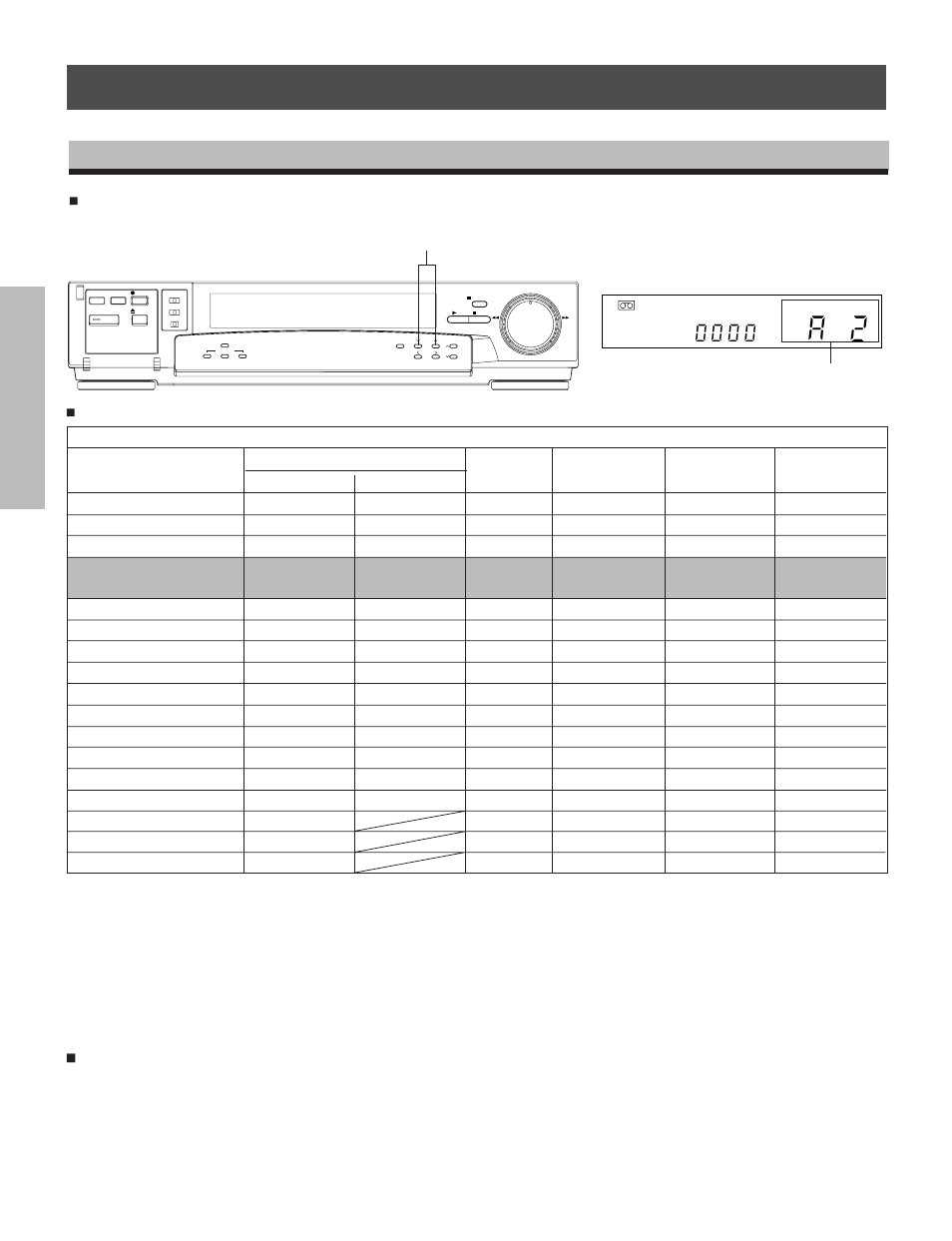 Setting the recording/playback time, How to operate 24 hour virtual real time mode | Toshiba KV-7960A User Manual | Page 22 / 52