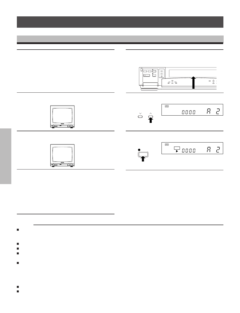 Ecording operation, Recording | Toshiba KV-7960A User Manual | Page 24 / 52
