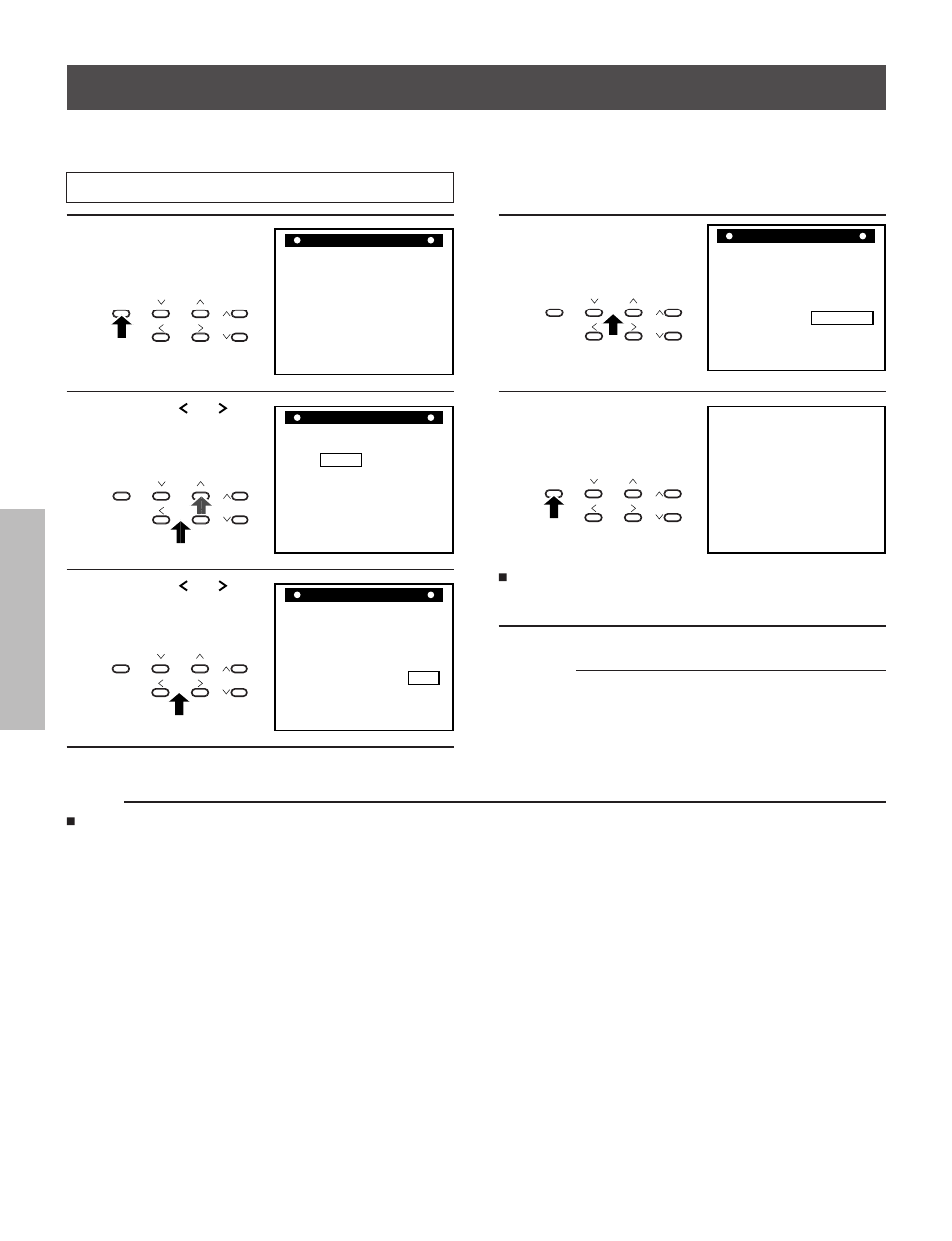 How to set to auto rewind at end of tape, Caution | Toshiba KV-7960A User Manual | Page 36 / 52