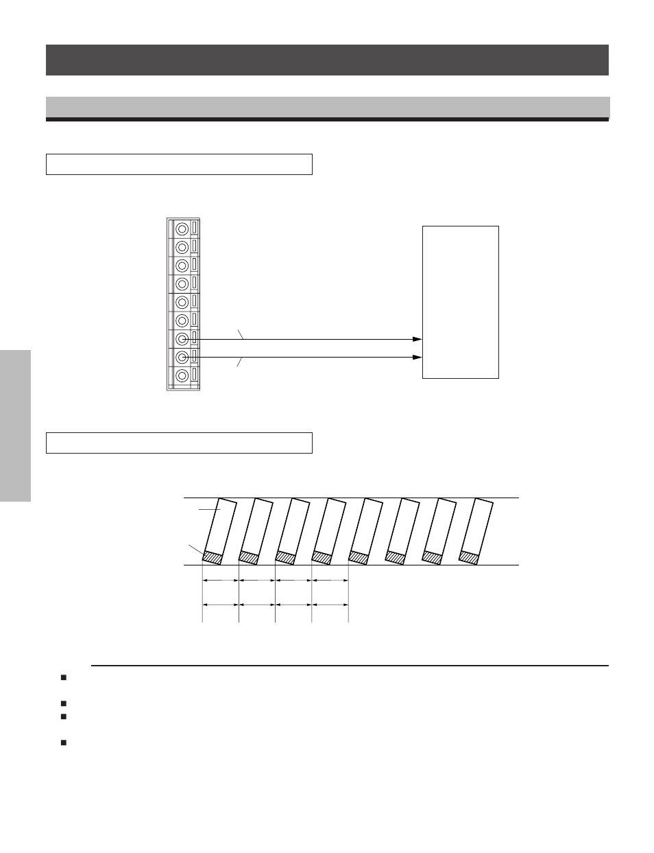 Recording with the sequential switcher, Connection with the sequential switcher, Timing for camera switching | Toshiba KV-7960A User Manual | Page 38 / 52