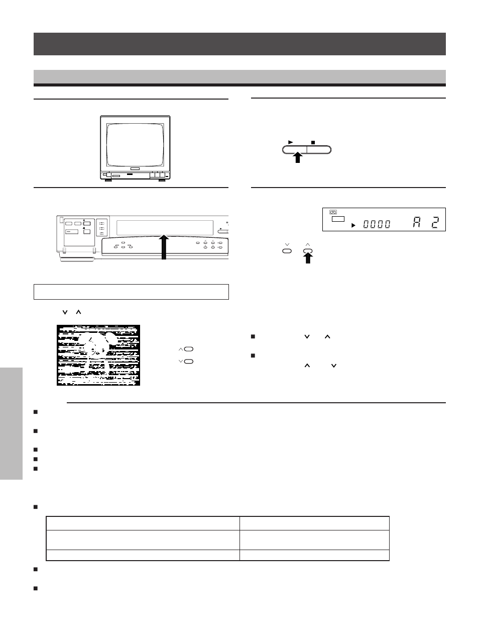 Layback operation, Playback, Tracking adjustment | Toshiba KV-7960A User Manual | Page 40 / 52