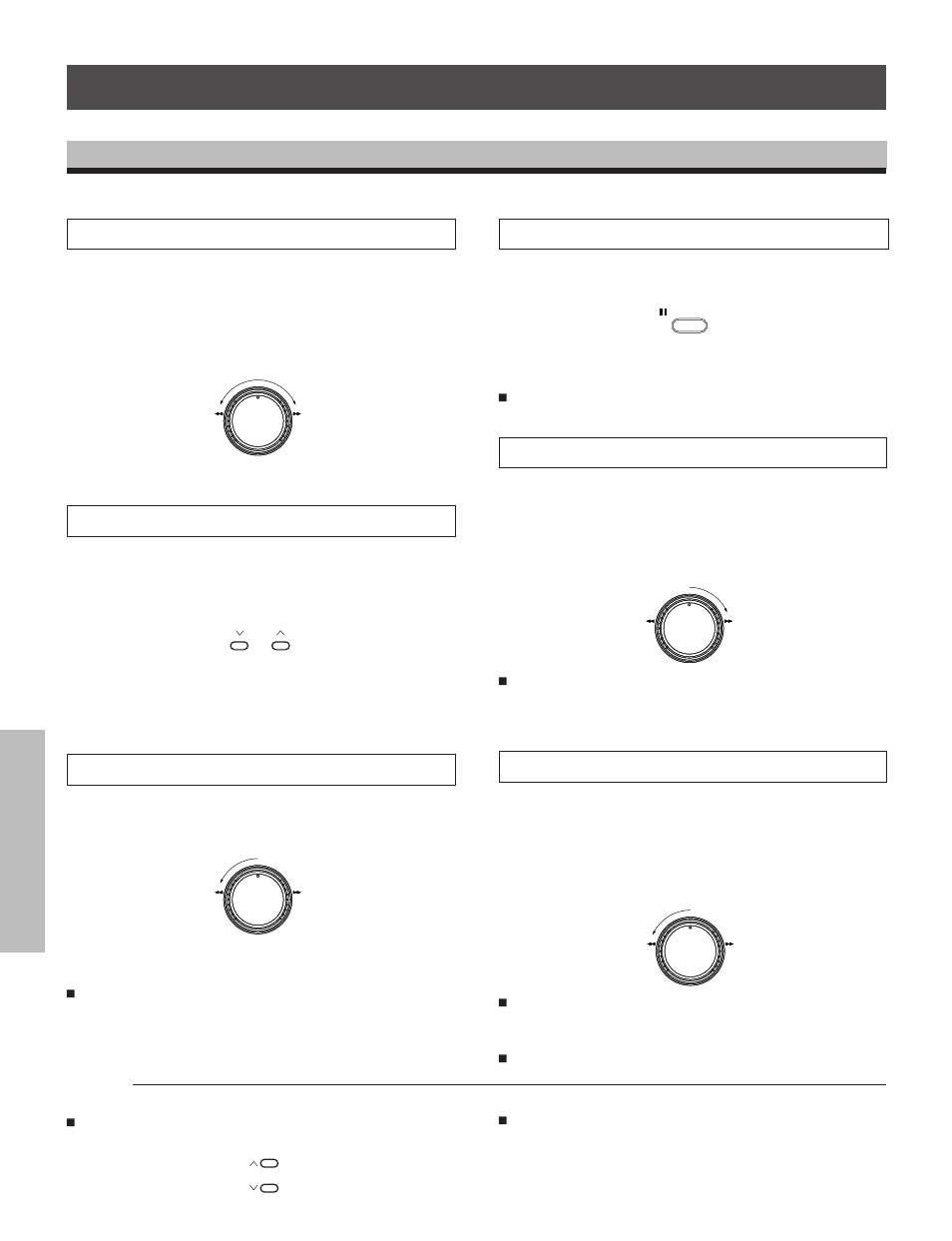 Playback in various modes, Picture search, Slow playback | Reverse playback, Still playback, Field advance playback, Reverse field advance playback | Toshiba KV-7960A User Manual | Page 42 / 52