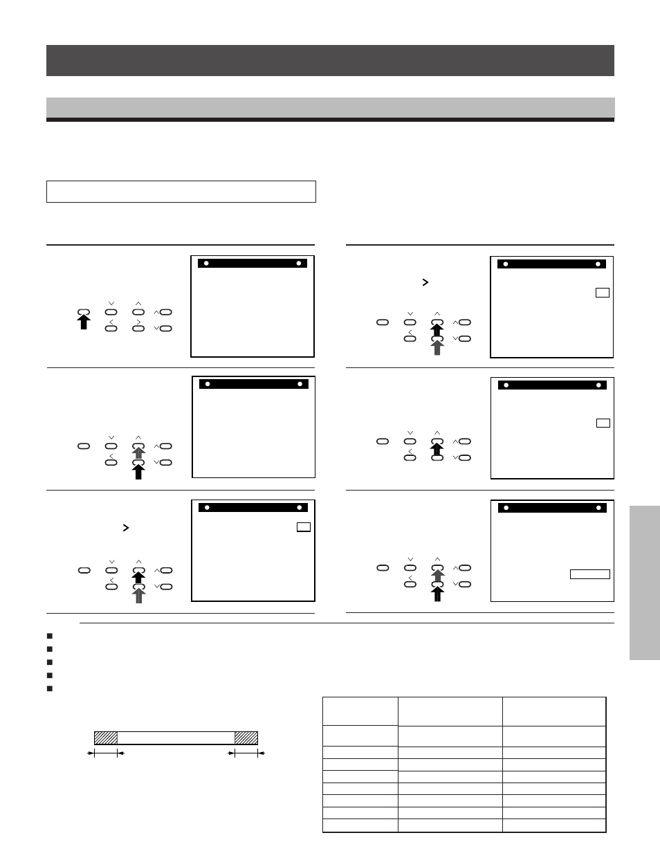 Time date search, Search operation | Toshiba KV-7960A User Manual | Page 43 / 52