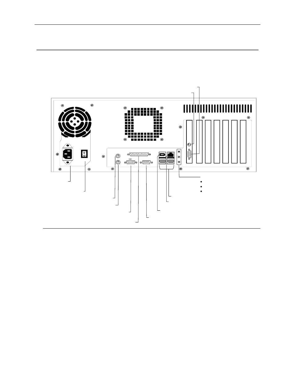 Rear panel connectors, Nvr 4u chassis | Toshiba NVR16-X User Manual | Page 17 / 27