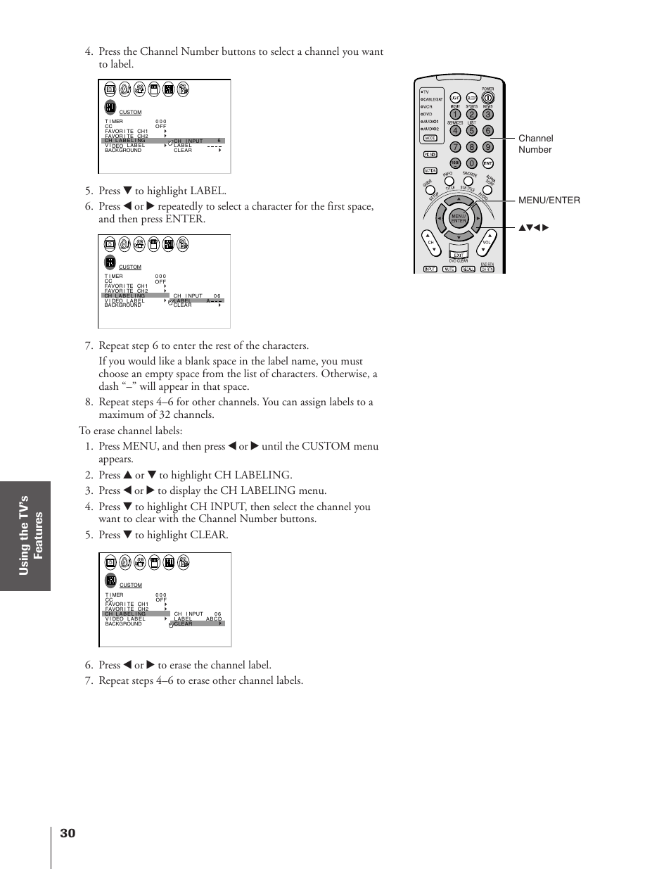 Toshiba 43HX71 User Manual | Page 30 / 56