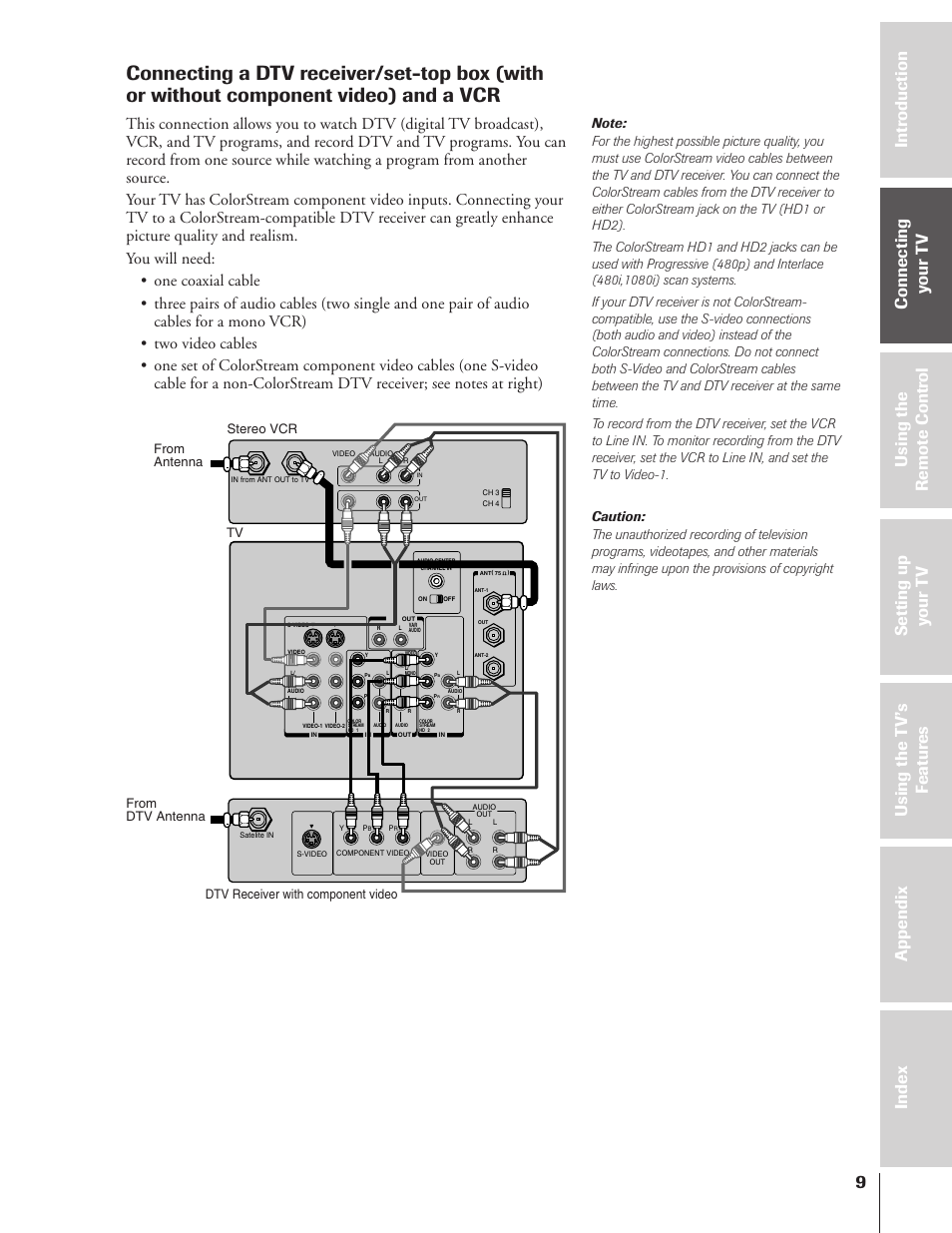 Toshiba 43HX71 User Manual | Page 9 / 56