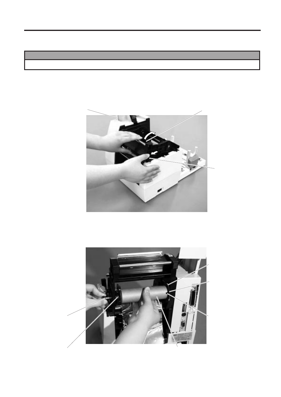 Loading the ribbon, Loading the ribbon - 1 | Toshiba B-450-HS-QQ User Manual | Page 14 / 34