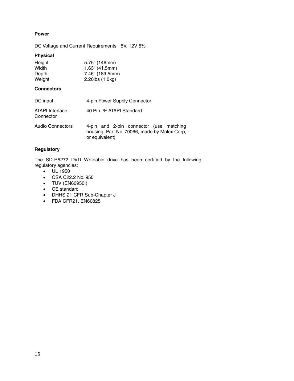 Toshiba SD-R5272 User Manual | Page 17 / 19