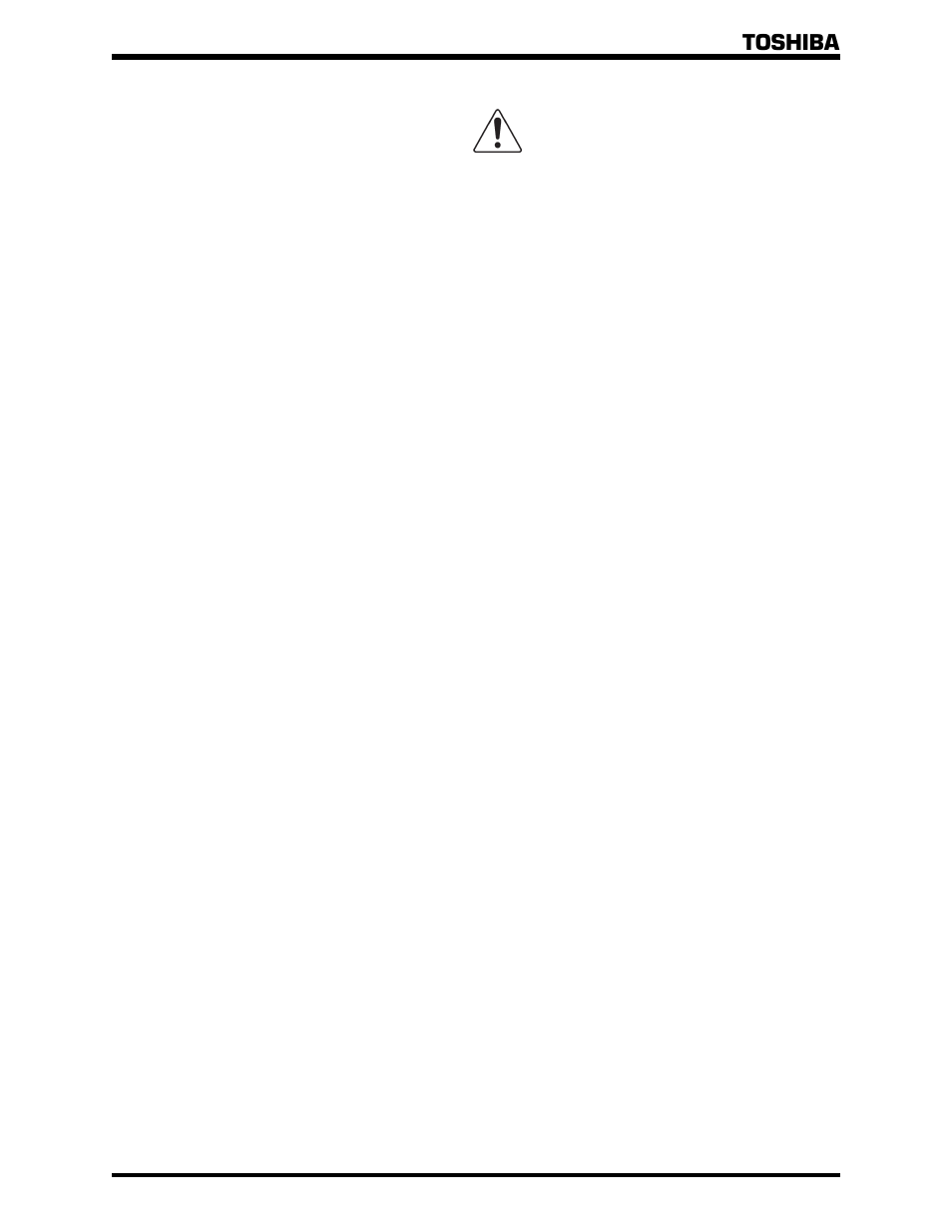 0 precautions, 1 installation precautions (general), Caution | Toshiba | Toshiba 1500 Plus User Manual | Page 13 / 31