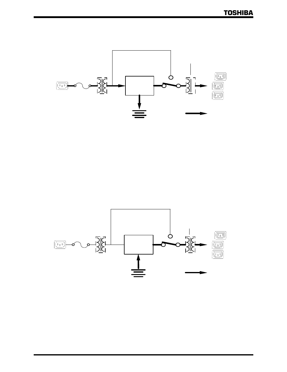 0 operating the ups, 1 operation modes, Toshiba | Toshiba 1500 Plus User Manual | Page 17 / 31