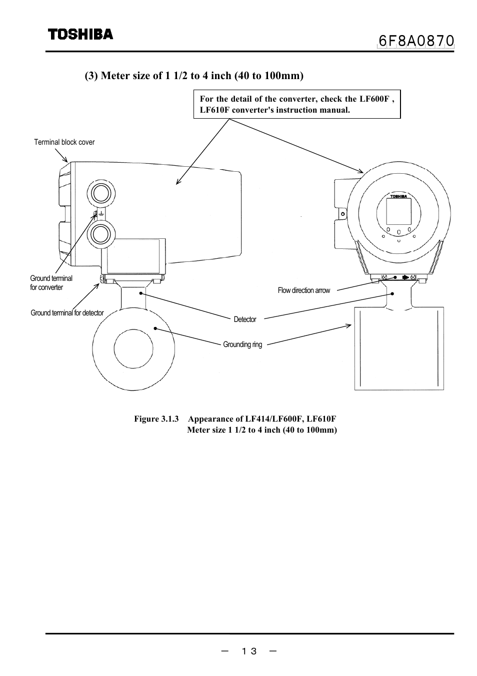 Toshiba LF414 User Manual | Page 14 / 58