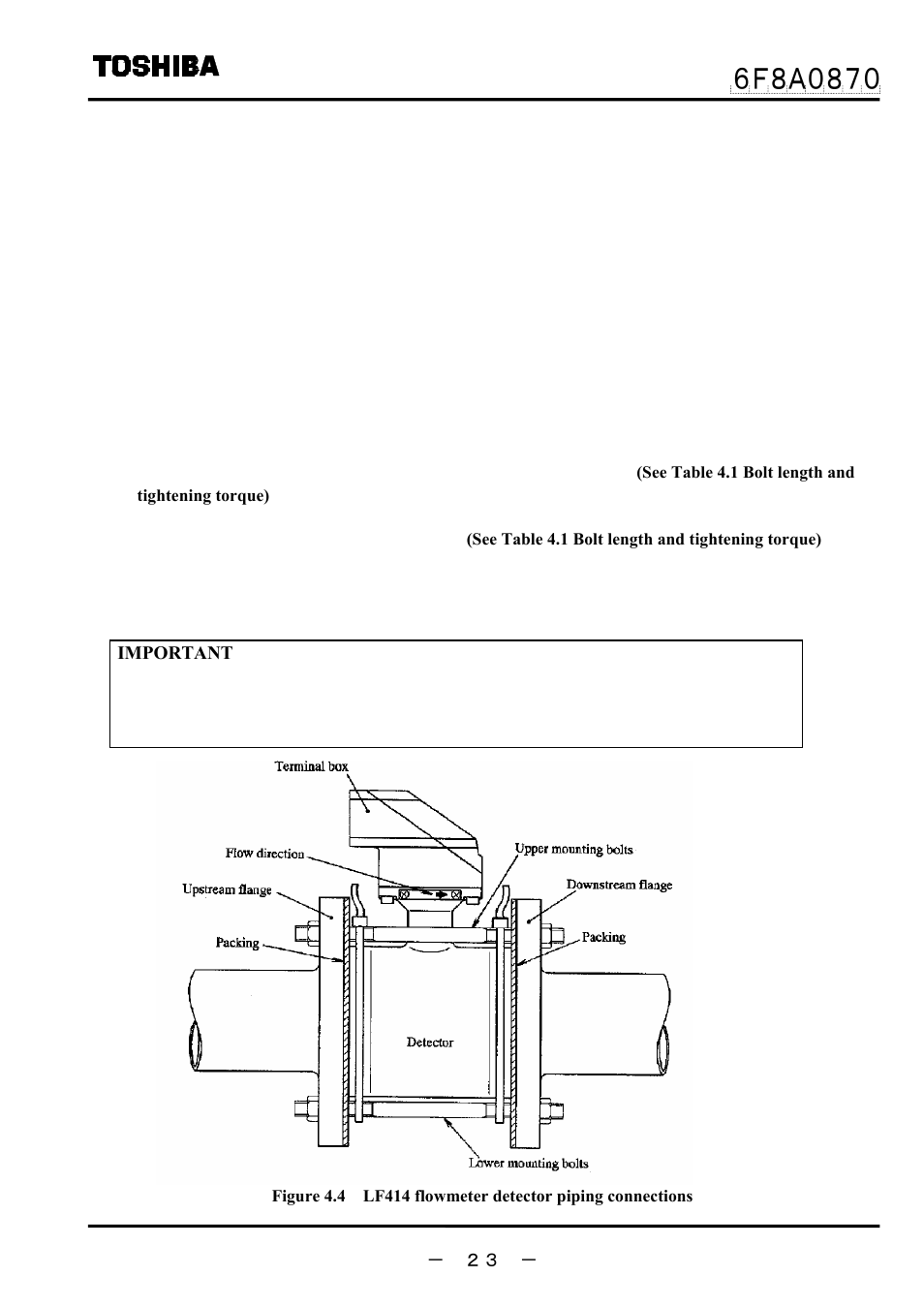 2 installation procedure | Toshiba LF414 User Manual | Page 24 / 58