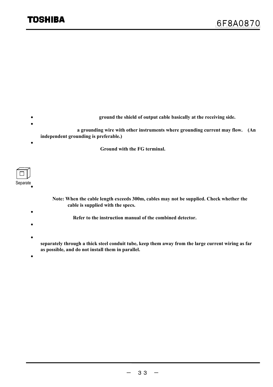 2 external device connections and grounding | Toshiba LF414 User Manual | Page 34 / 58