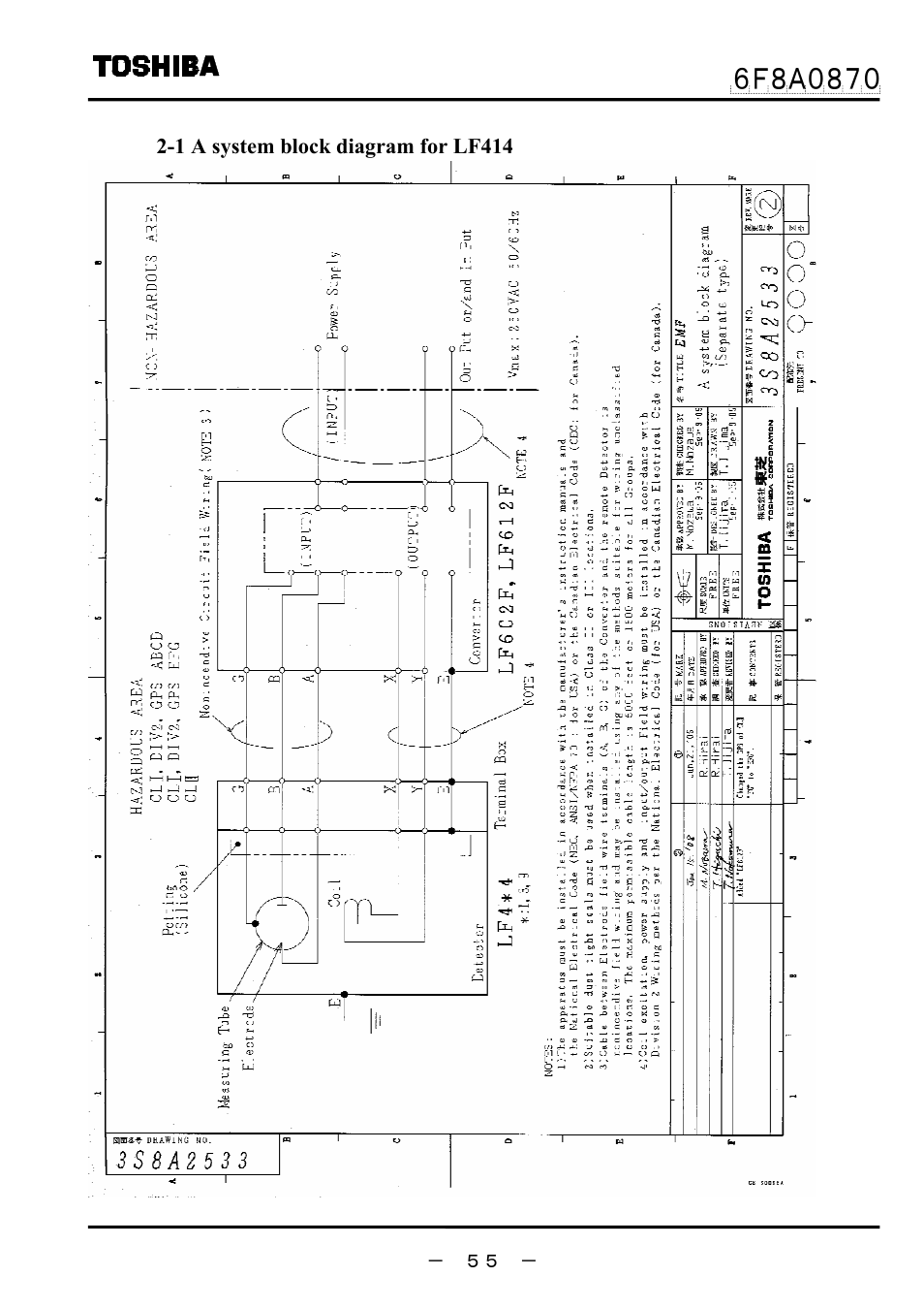 Toshiba LF414 User Manual | Page 56 / 58