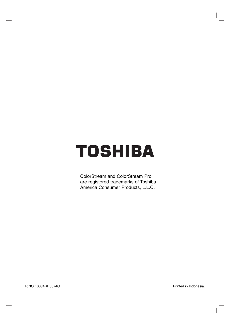 Toshiba SD-V57HTSU User Manual | Page 50 / 50