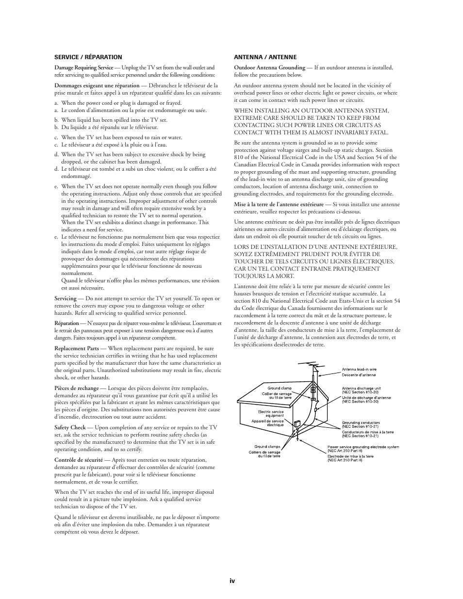 Toshiba CN27V71 User Manual | Page 4 / 43
