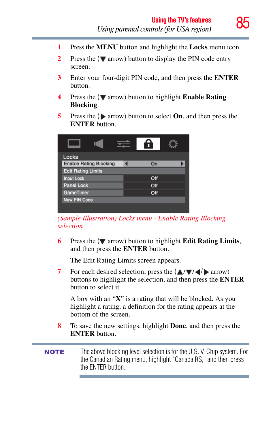 Toshiba Integrated High Definition LED Television 50L2200U User Manual | Page 85 / 131