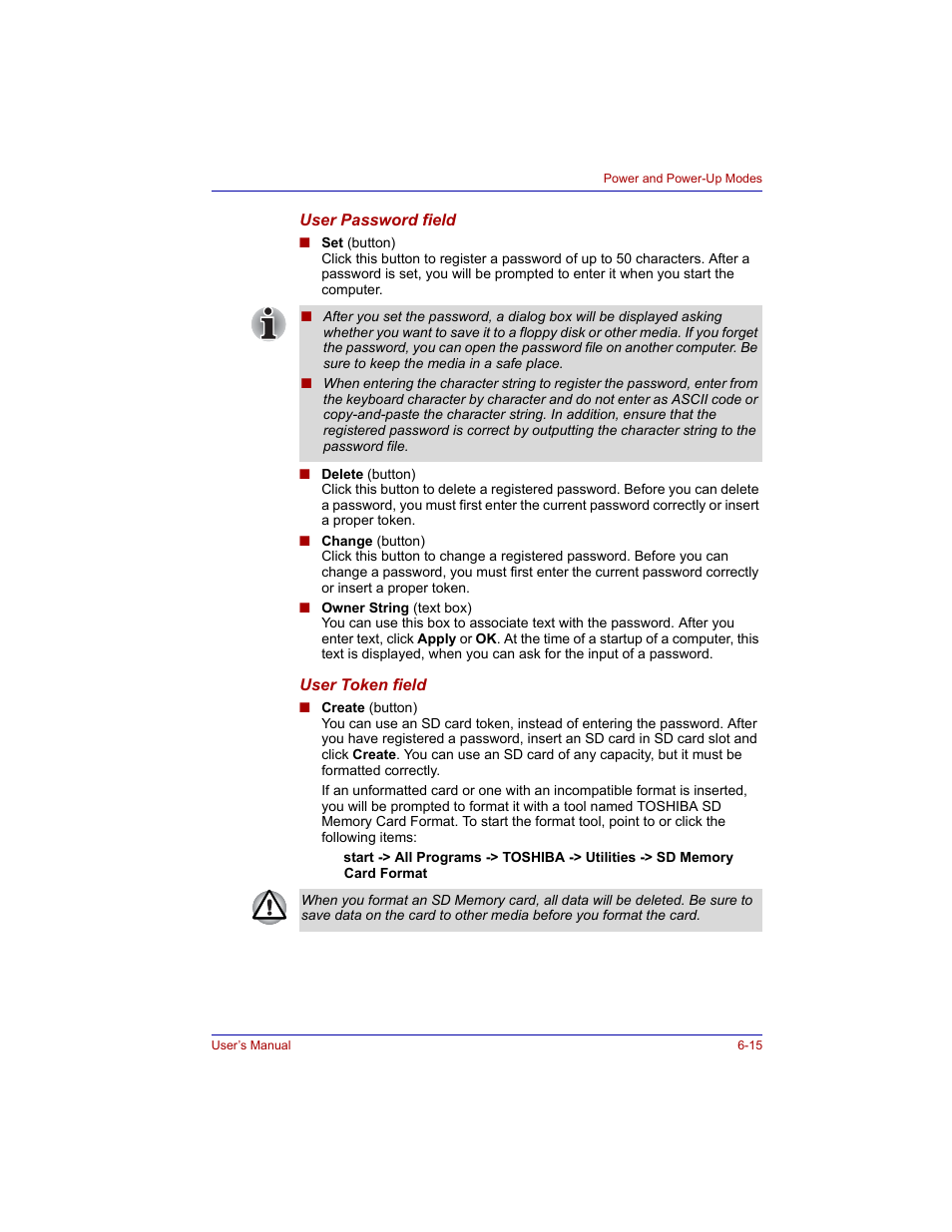 Toshiba M300 User Manual | Page 123 / 218